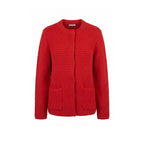 Malo Red Cotton Women's Cardigan