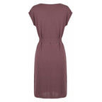 Malo Purple Silk Women Dress