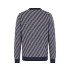 Malo Blue Linen Men Cardigan