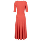 Malo Red Cotton Women Dress