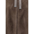 Herno Brown Polyester Full-Length Jacket