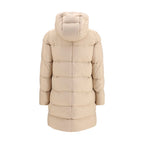 Herno Beige Polyester Full-Length Jacket