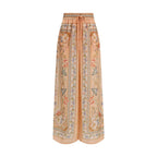 Zimmermann Multicolor Silk Casual Pants