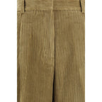 Rohe Beige Cotton Flared Pants