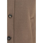 Herno Brown Polyester Full-Length Jacket