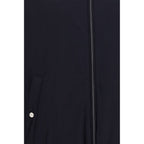 Herno Blue Goose Down Full-Length Jacket