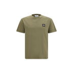 Stone Island Bicolor Cotton T-Shirt