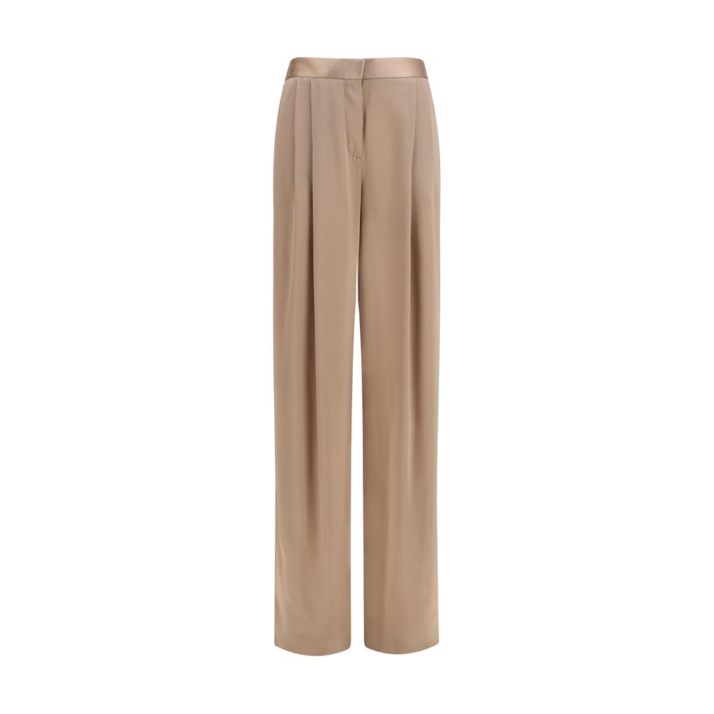 Tom Ford Beige Silk Casual Pants Tom Ford