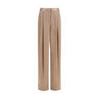Tom Ford Beige Silk Casual Pants Tom Ford