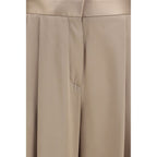 Tom Ford Beige Silk Casual Pants Tom Ford