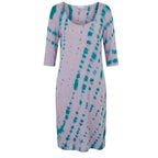 Malo Purple Cotton Women Dress