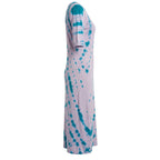 Malo Purple Cotton Women Dress