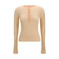 Chloé Orange Wool Oves Aries Sweatshirt Chloé