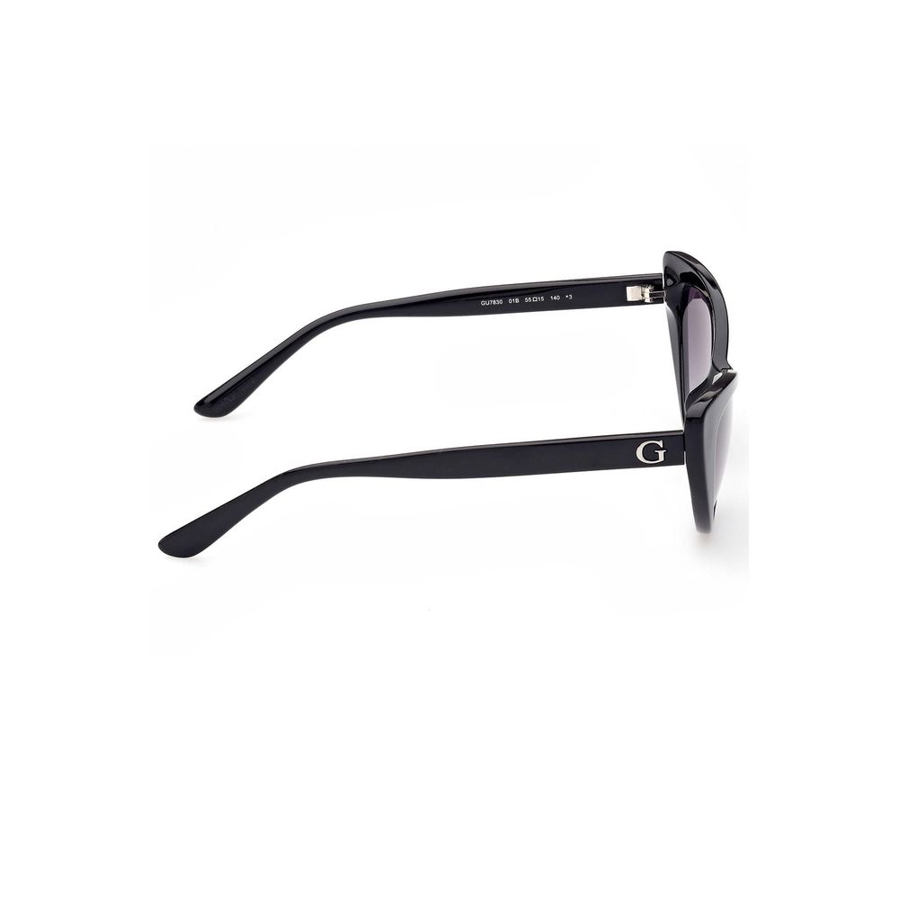Guess Jeans Black Plastic Women Sunglasses Guess Jeans
