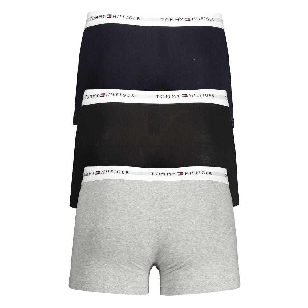 Tommy Hilfiger Gray Cotton Men's Boxer Tommy Hilfiger