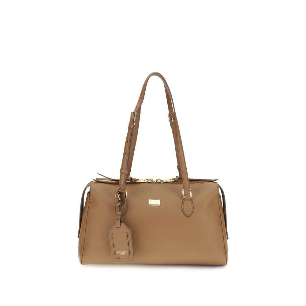 Dolce & Gabbana Beige Calf Leather Bos Taurus Wallet Dolce & Gabbana