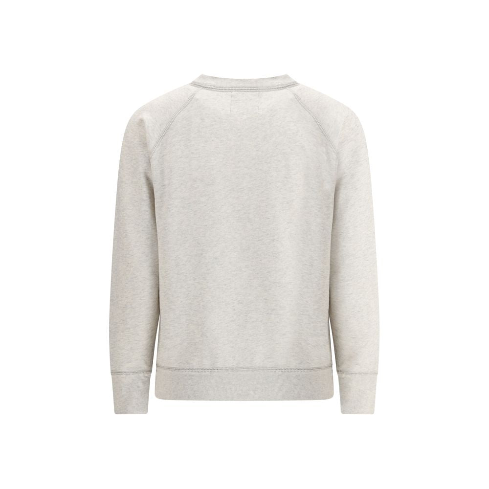 Isabel Marant Étoile White Cotton Sweatshirt Isabel Marant Étoile