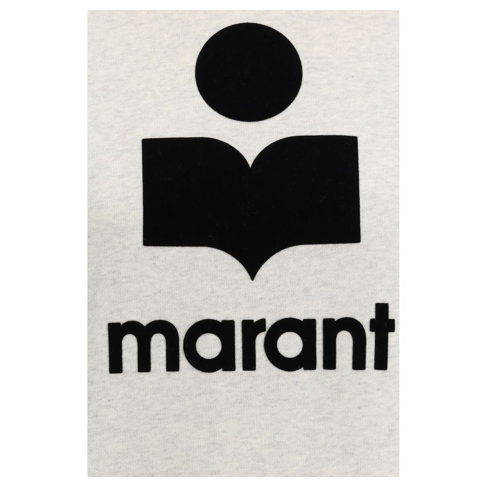Isabel Marant Étoile White Cotton Sweatshirt Isabel Marant Étoile