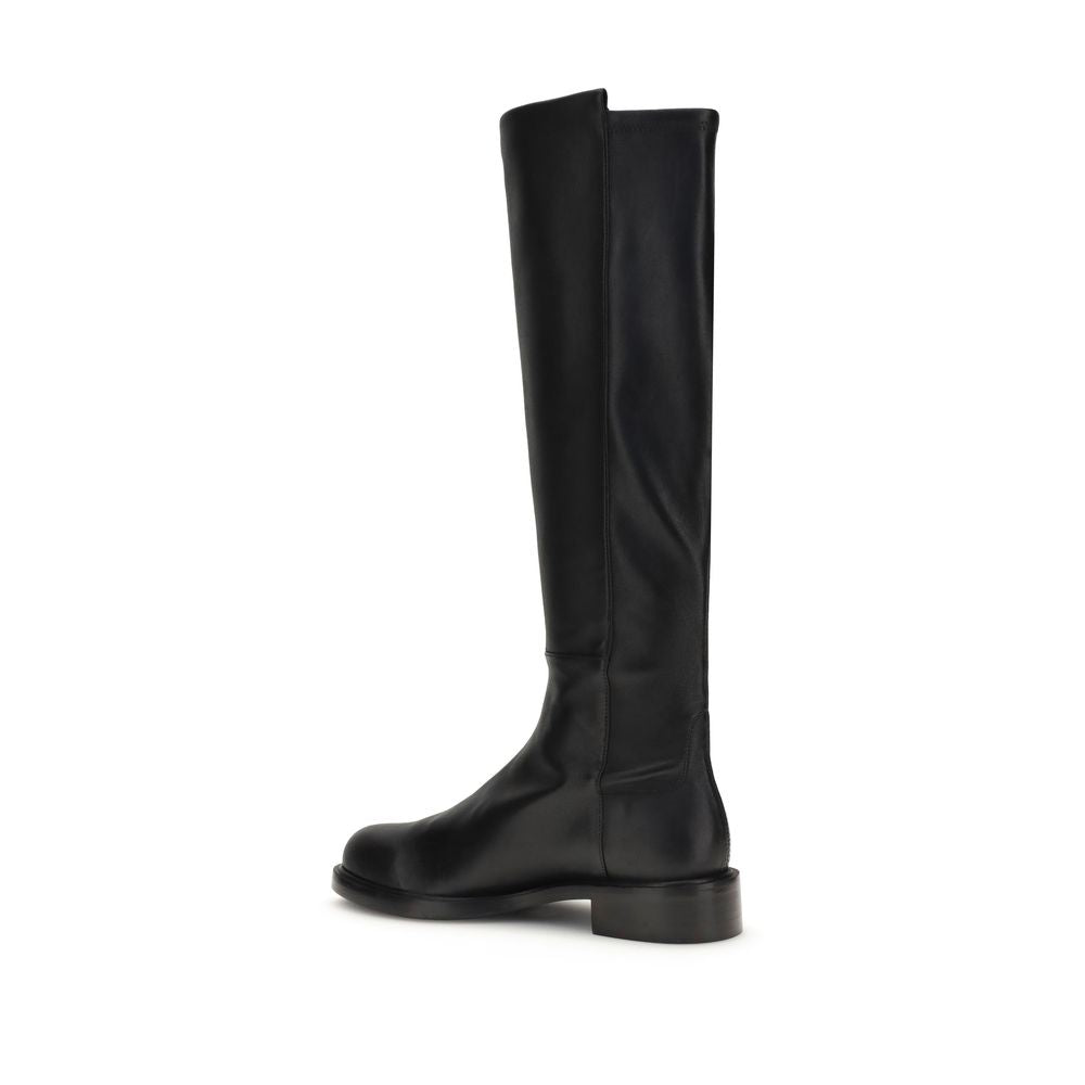 Stuart Weitzman Brown Calf Leather Bos Taurus Over The Knee - Eljoys Fashion 