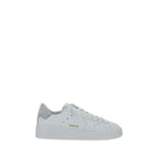 Golden Goose White Calf Leather Bos Taurus Platform Sneakers - Eljoys Fashion 