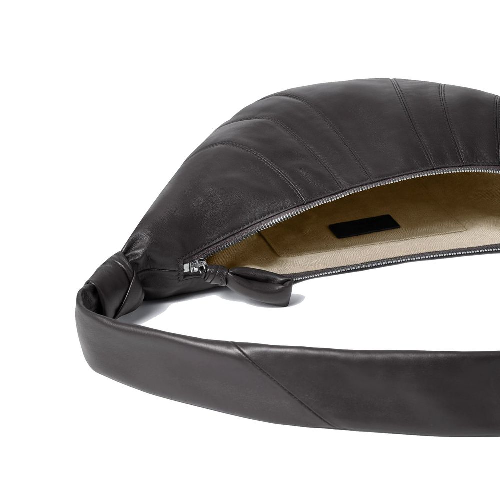 Lemaire Brown Lamb Leather Shoulder Bag Lemaire