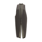 Rick Owens Gray Wool Oves Aries Sleeveless Jacket Rick Owens