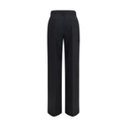 Rick Owens Black Wool Oves Aries Dress Pants