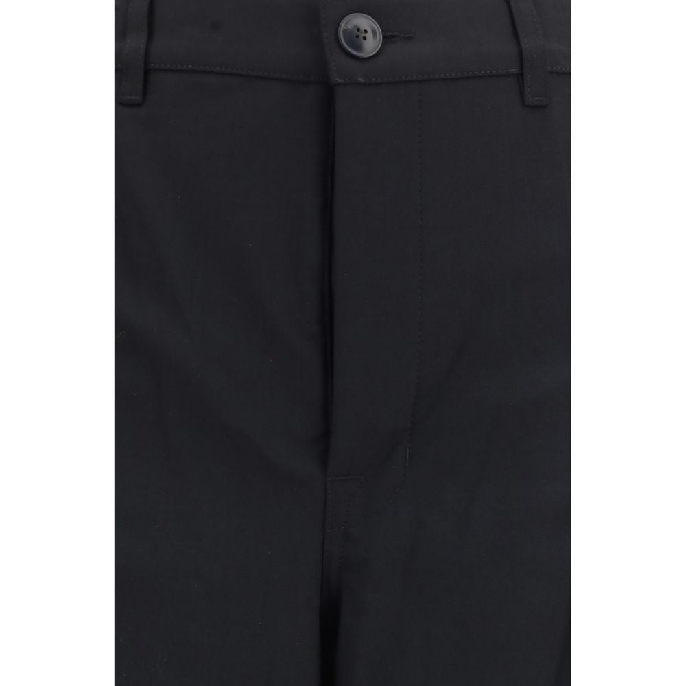 Rick Owens Black Wool Oves Aries Dress Pants Rick Owens
