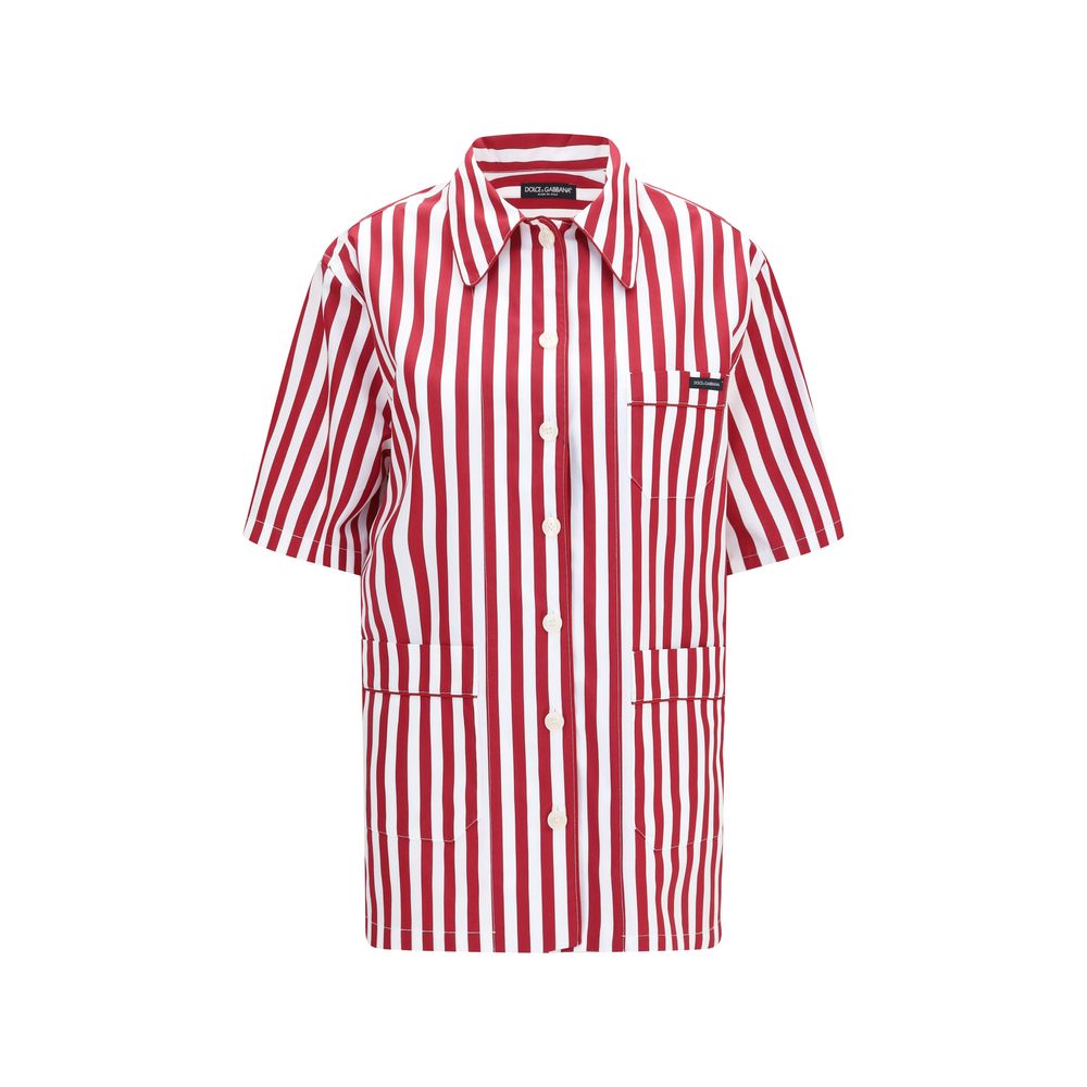 Dolce & Gabbana Multicolor Cotton Pattern Shirt Dolce & Gabbana