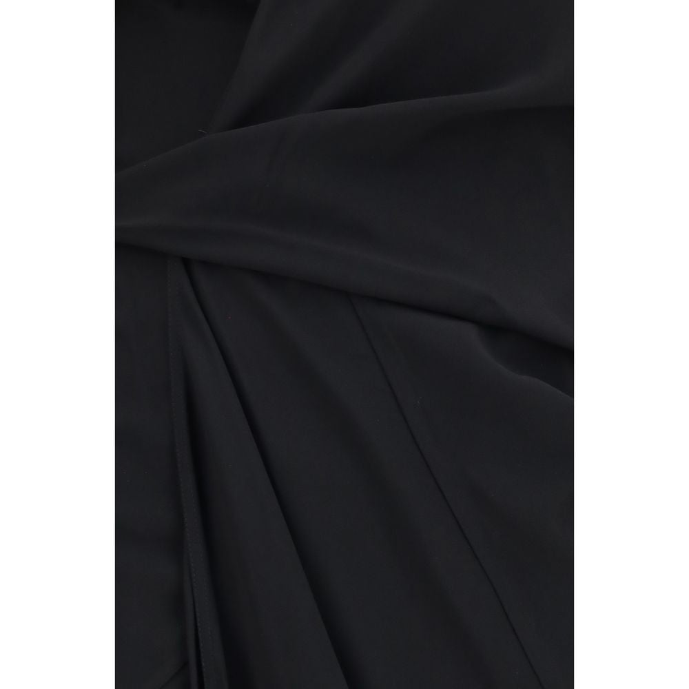 Rick Owens Black Viscose Casual Dress - Eljoys Fashion 