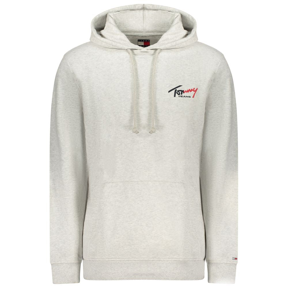 Tommy Hilfiger Gray Cotton Men's Sweatshirt Tommy Hilfiger