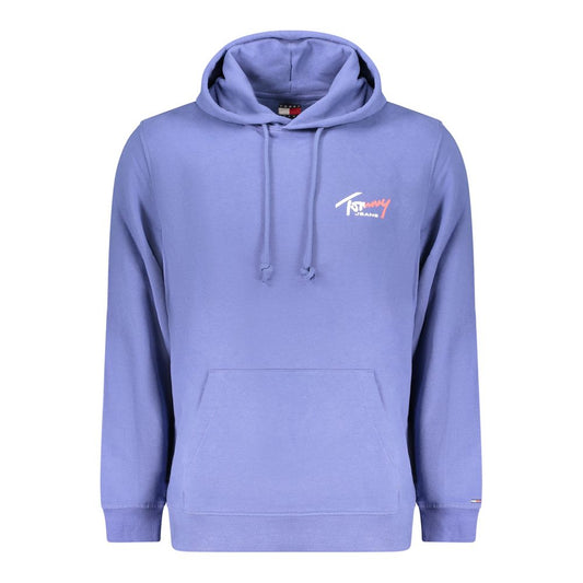 Tommy Hilfiger Blue Cotton Men's Sweatshirt Tommy Hilfiger