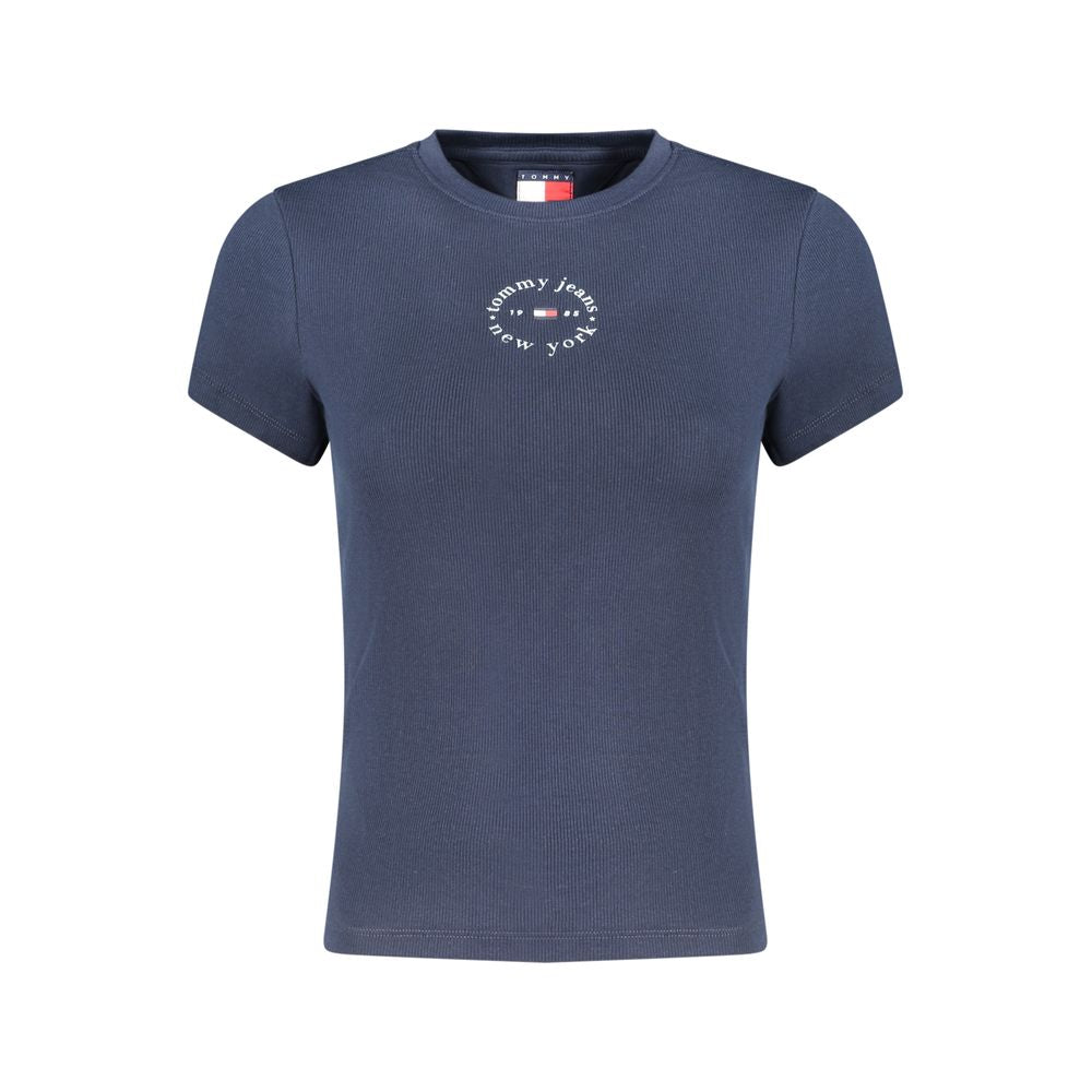 Tommy Hilfiger Blue Cotton Women's T-Shirt Tommy Hilfiger