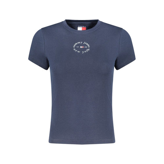Tommy Hilfiger Blue Cotton Women's T-Shirt Tommy Hilfiger