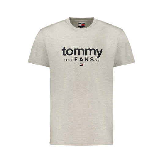 Tommy Hilfiger Grigio Cotton Men's T-Shirt Tommy Hilfiger