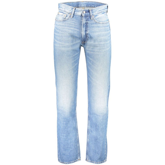 Calvin Klein Azzurro Cotton Men's Jeans Calvin Klein
