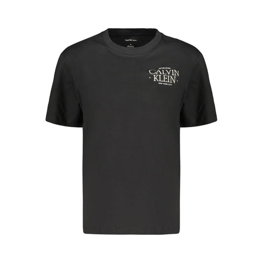 Calvin Klein Black Cotton Women's T-Shirt Calvin Klein