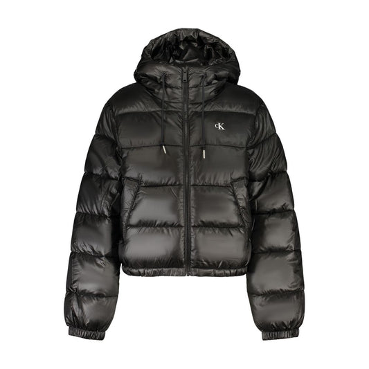 Calvin Klein Black Polyester Womens Jacket Calvin Klein
