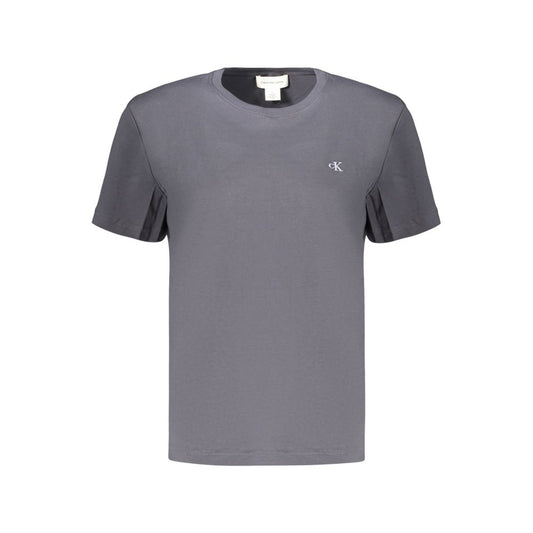 Calvin Klein Gray Cotton Women's T-Shirt Calvin Klein