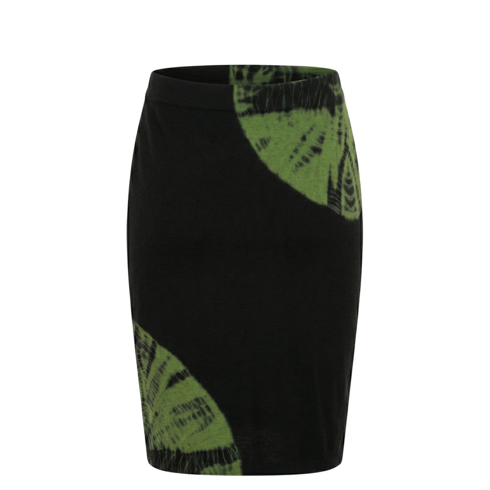 Malo Green Cotton Women Skirt Malo