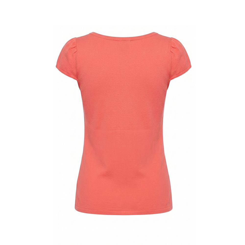 Malo Red Cotton Women's T-Shirt Malo