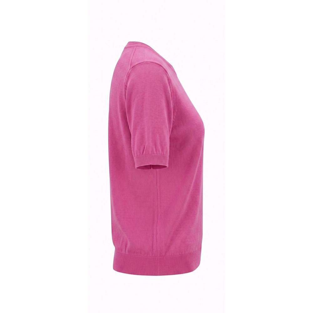 Malo Pink Cotton Women Sweater Malo