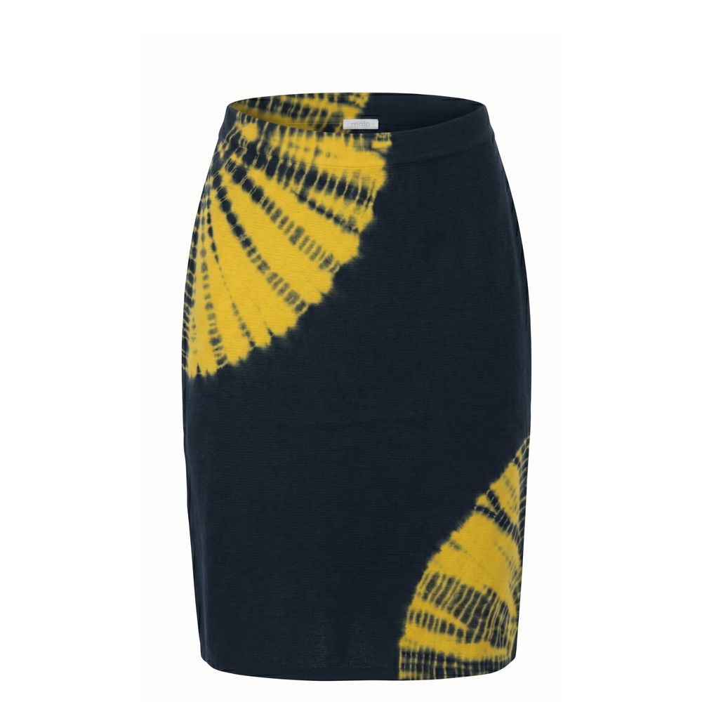 Malo Yellow Cotton Women Skirt Malo