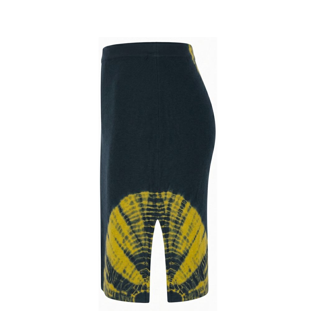 Malo Yellow Cotton Women Skirt Malo
