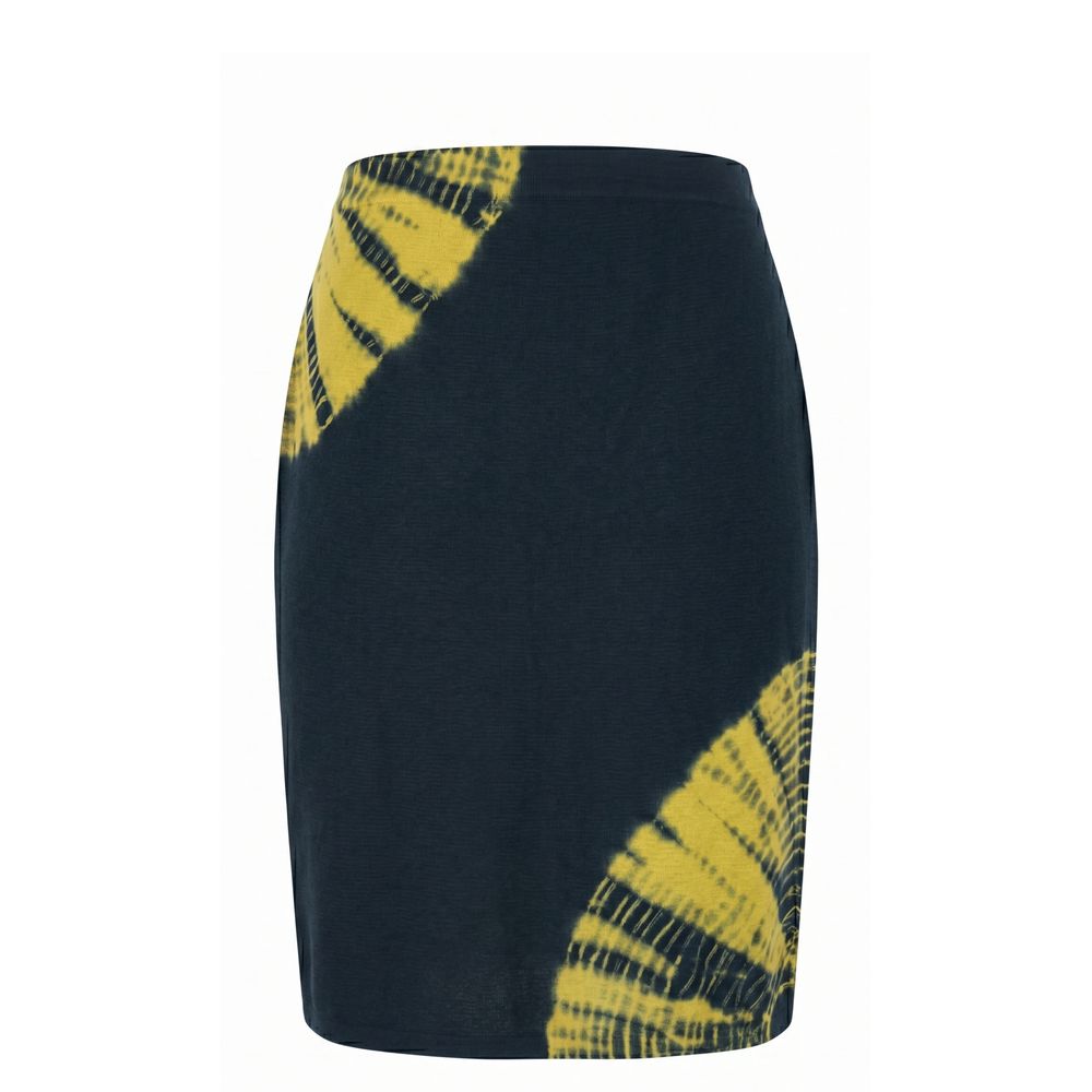 Malo Yellow Cotton Women Skirt Malo