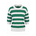Malo Green Cotton Women Sweater
