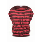 Malo Brown Cotton Women T-Shirt