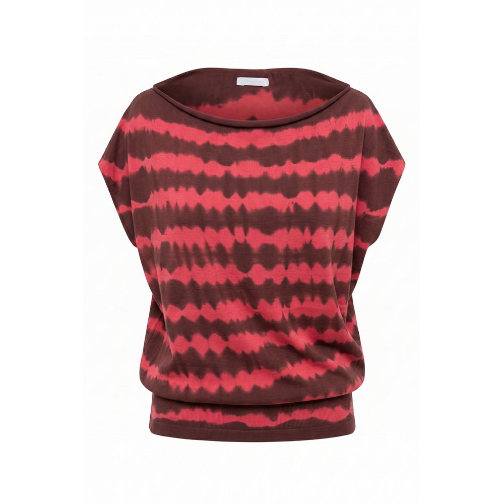 Malo Brown Cotton Women T-Shirt Malo