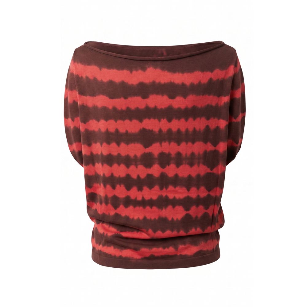 Malo Brown Cotton Women T-Shirt Malo