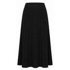 Malo Black Cotton Women Skirt
